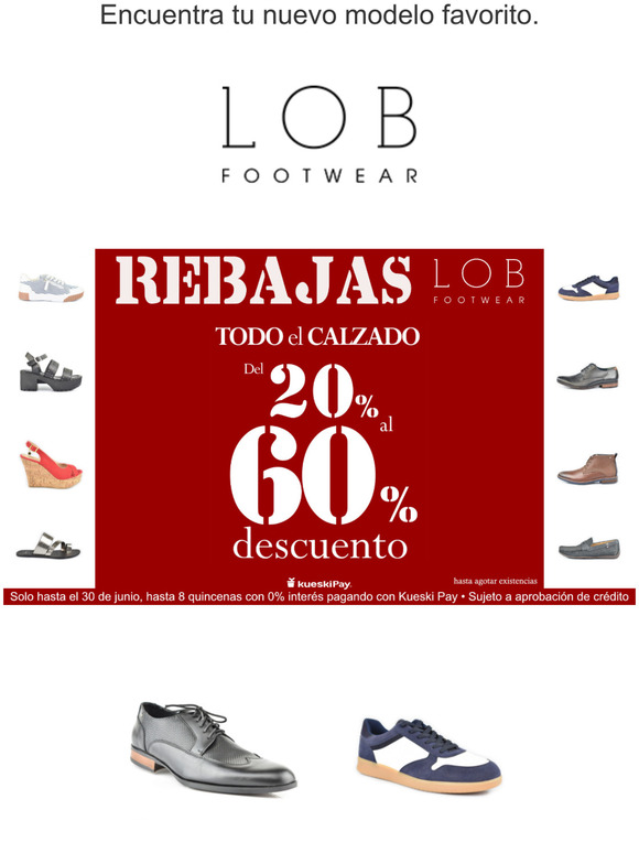 MX LOB FW CPA LOB FOOTWEAR DESCUBRE TU NUEVO MODELO FAVORITO