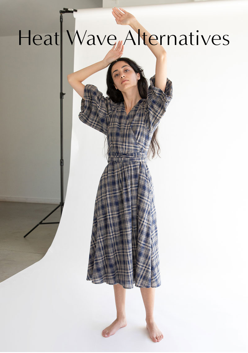 oak and fort plaid dress