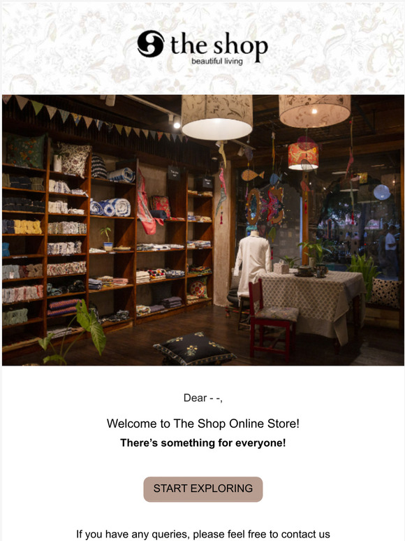 Welcome to our Online Store