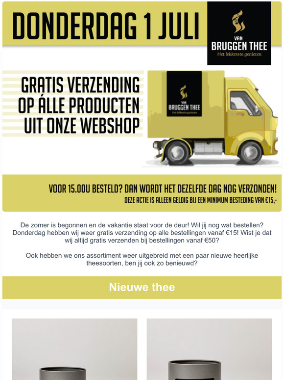 Nieuwe smaken toegevoegd en.. Vakantievoordeel!