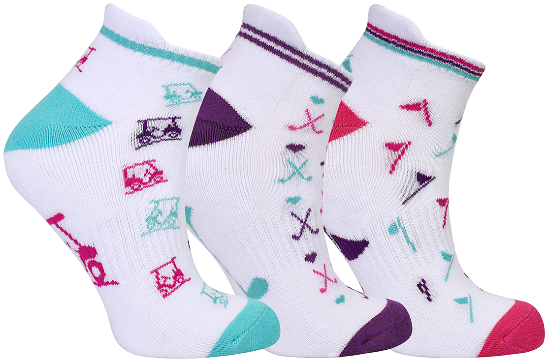 Ladies Golf Socks Designed For Style, Comfort and Fit