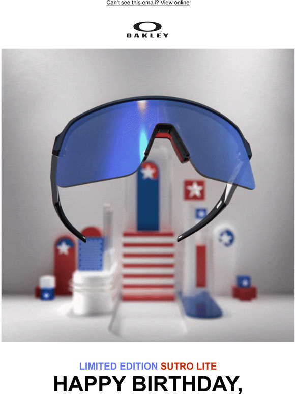 oakley sutro lite 4th of july