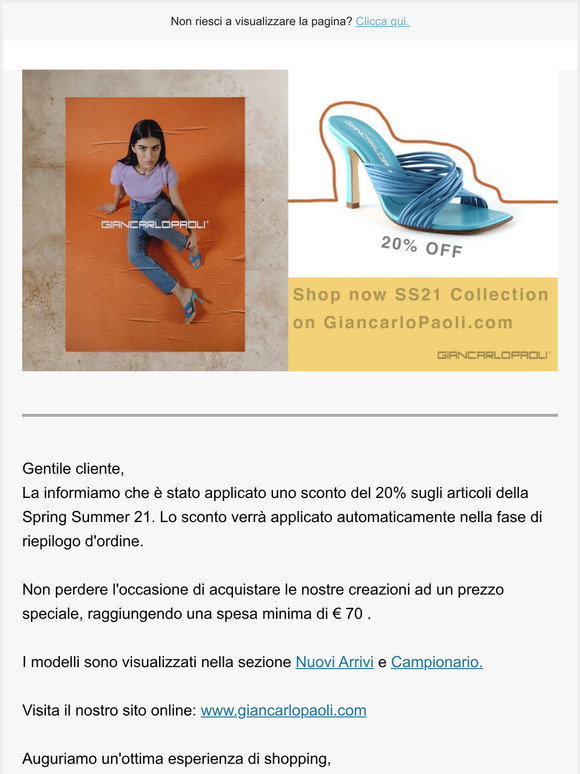 Giancarlo Paoli -Scarpe e Borse made in Italy