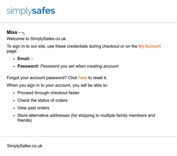 Welcome to SimplySafes.co.uk