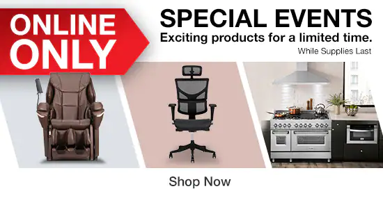 Special Events. Exciting Products for a Limited Time. Shop Now