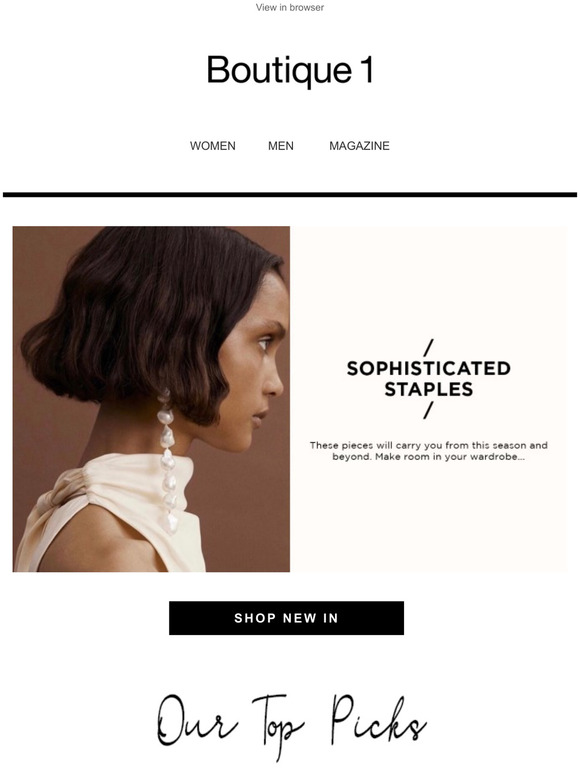 Sophisticated Staples