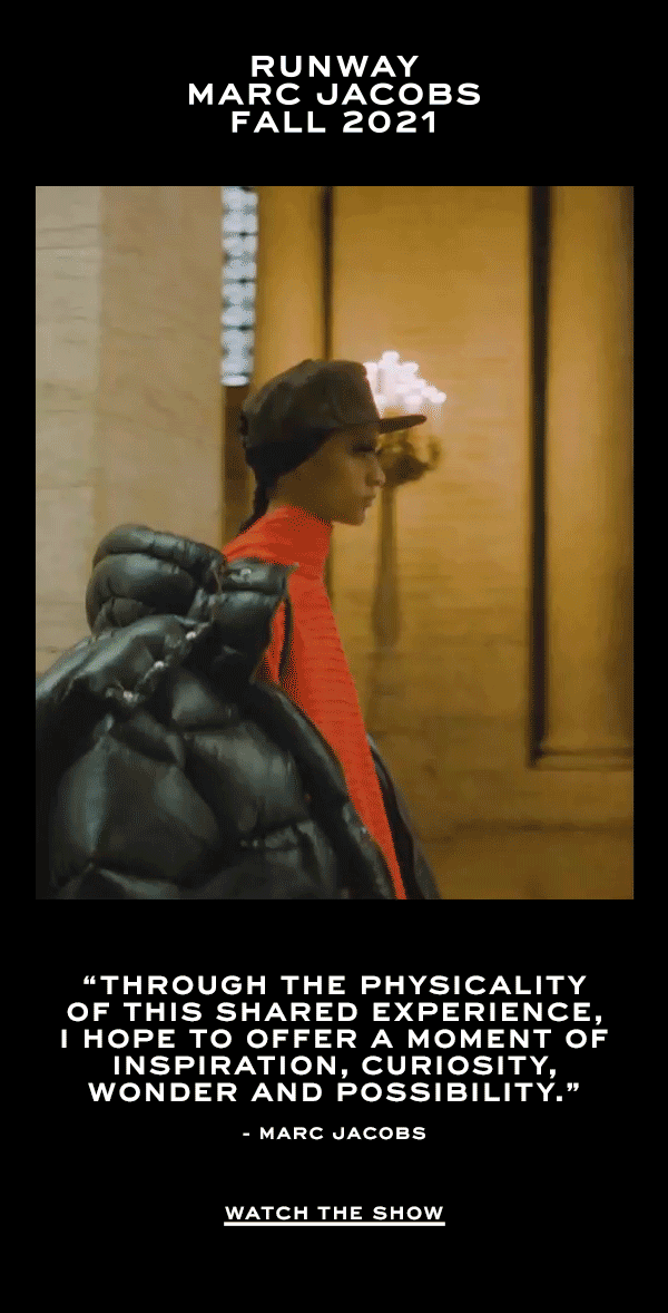 Marc Jacobs Watch RUNWAY FALL 2021 MARC JACOBS Milled