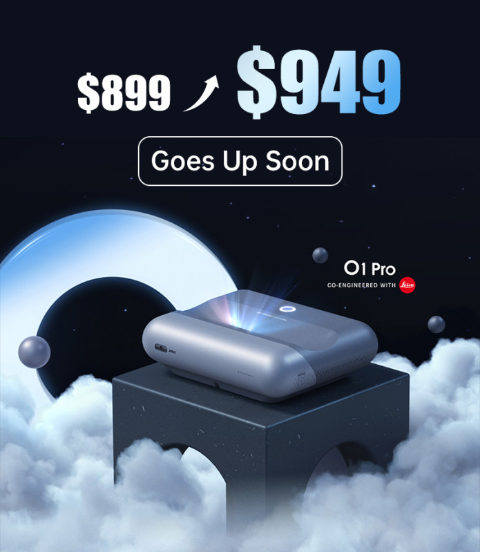 Indiegogo Update 9 from JMGO O1 Pro Ultrashort Throw Smart LED