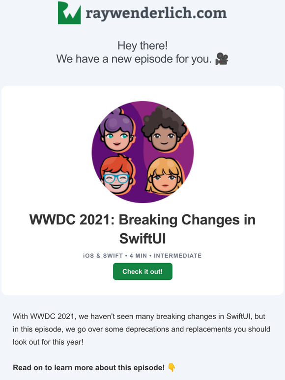 Announcing New Episode: WWDC 2021 Breaking Changes in SwiftUI!