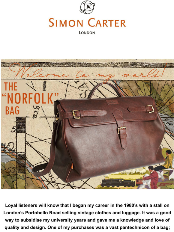 simon vogue leather backpack