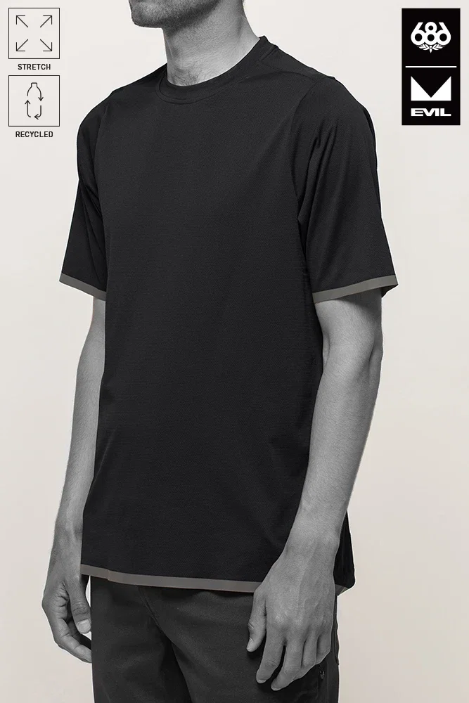Image of 686 x Evil Blackout Bike Jersey