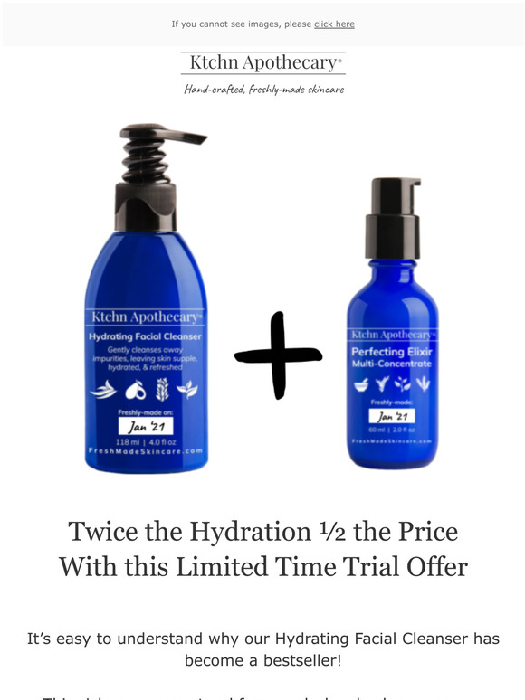 Twice the Hydration,  the Price