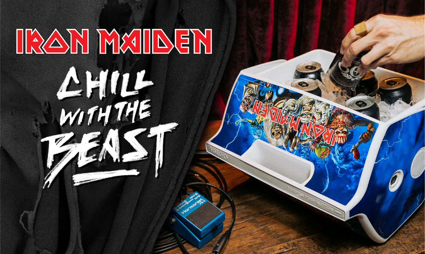 The Iron Maiden Playmate Chill with the Beast. Milled