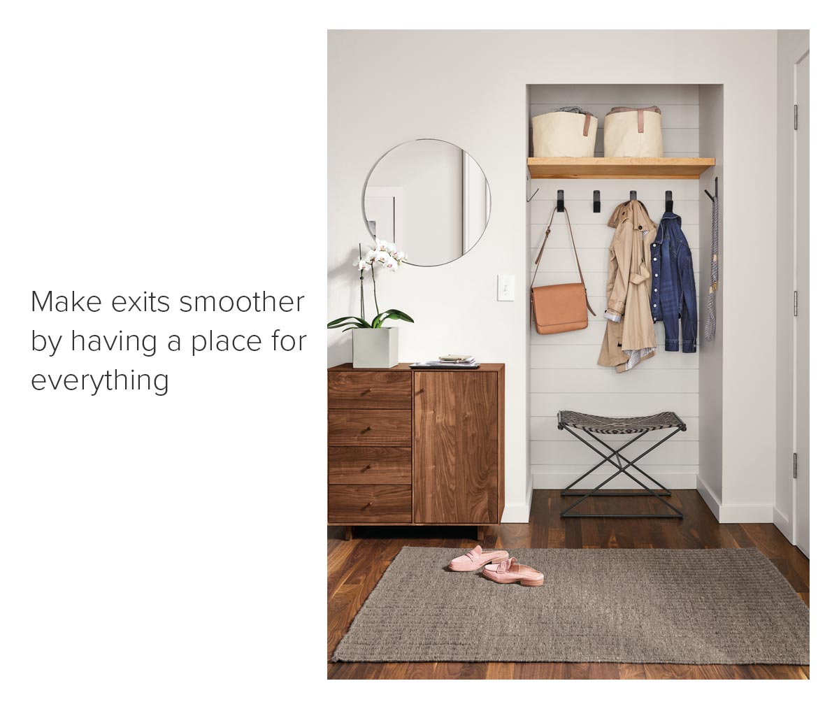 Room & Board How to create an inviting entryway Milled