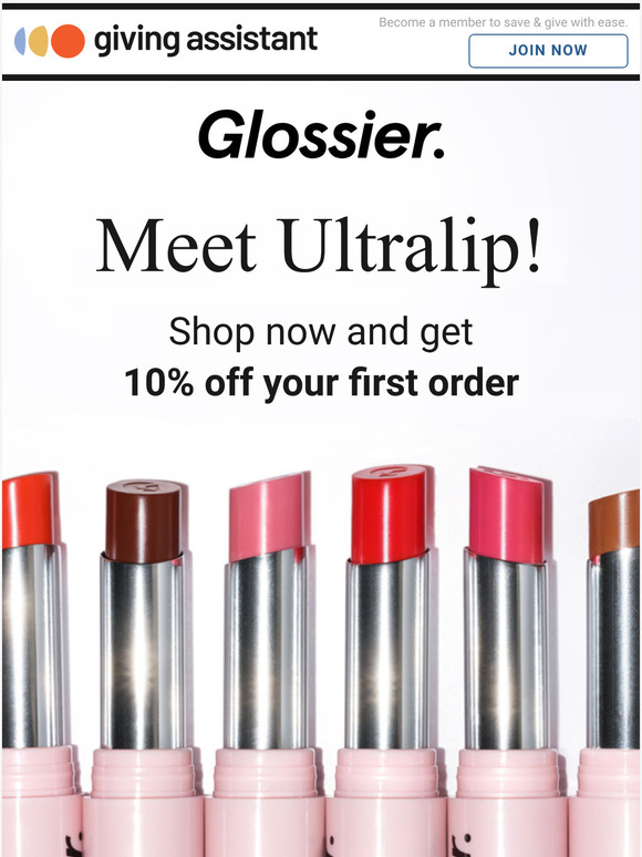 Exclusive: Save on Glossier's New Ultralip