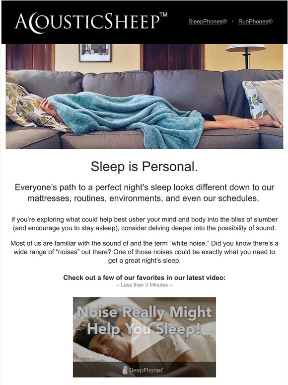 Sleep is Personal