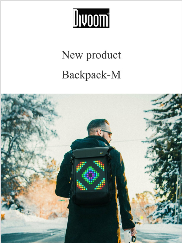 Our new product - Divoom Backpack M