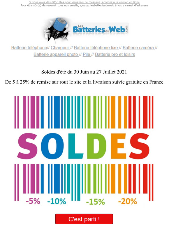 Newsletter Juin 2021- Les soldes d't c'est parti