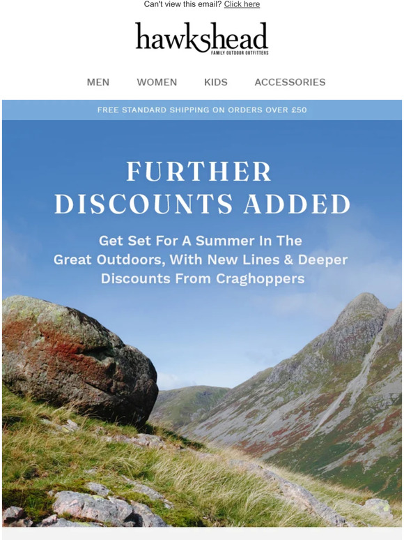It's Summer Sale! New Lines Added From Craghoppers