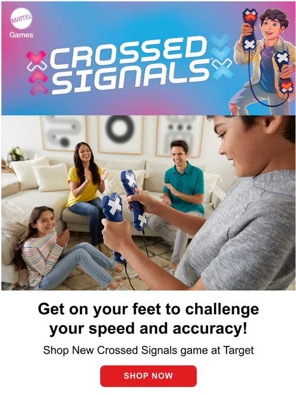 New! Shop the newest electronics game: Crossed Signals