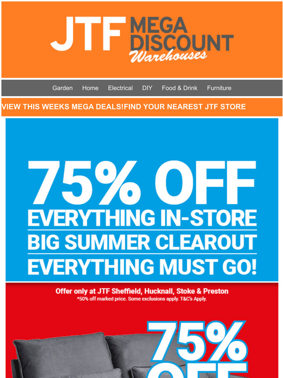 Jtf Wholesale Ltd Email Newsletters Shop Sales Discounts And Coupon Codes