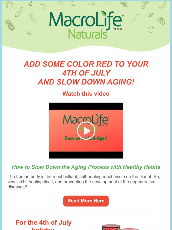 Slow Down the Aging Process with Healthy Habits