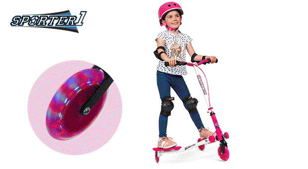 Sporter 1 Scooter with Light Up LED Wheels