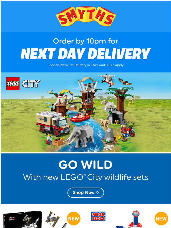 lego city at smyths