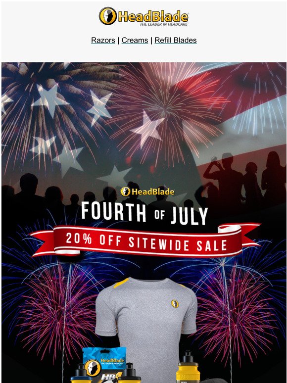 4th of July Sale Starts Today!