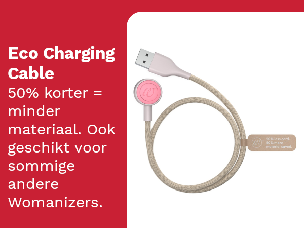 Eco Charging cable/oplaadkabel voor Womanizer Premium (Eco) en andere modellen van Womanizer.