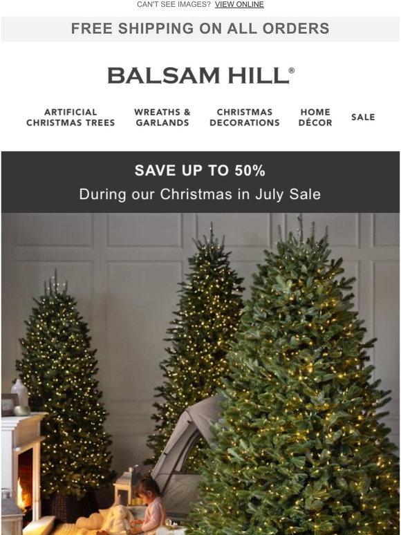 Balsam Hill Email Newsletters Shop Sales, Discounts, and Coupon Codes