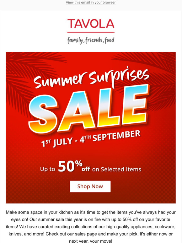 The Biggest Summer Sale is Back Again!