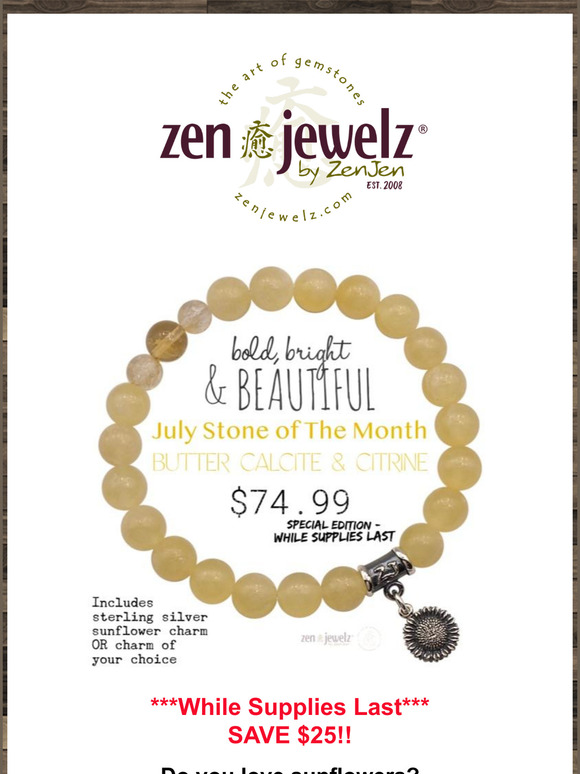 JULY STONE OF THE MONTH - Bold, Bright & Beautiful
