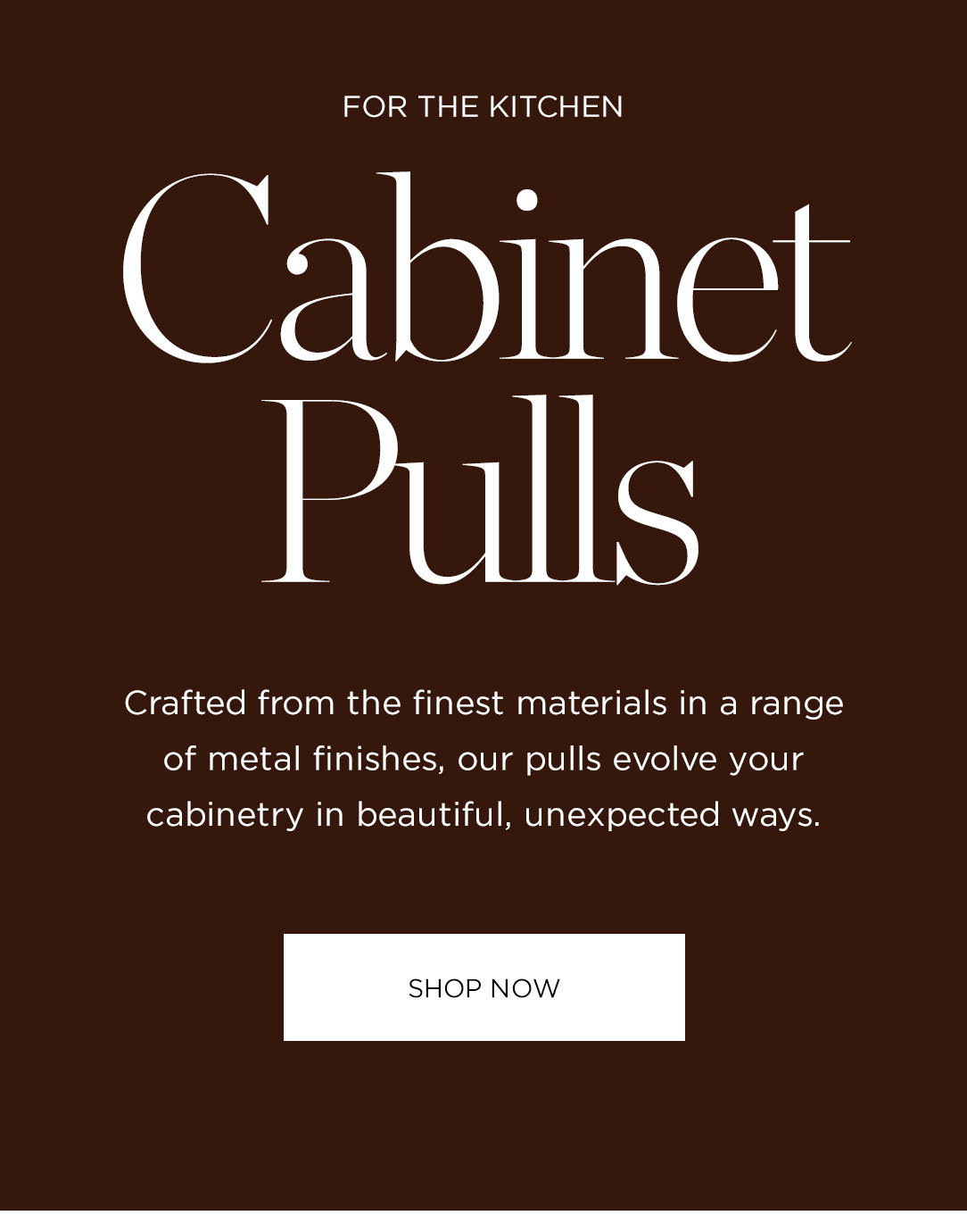 cabinet pulls