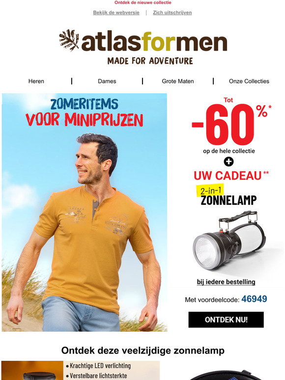 atlas for men NL: Dit cadeau zal uw zomeravonden verlichten | Milled