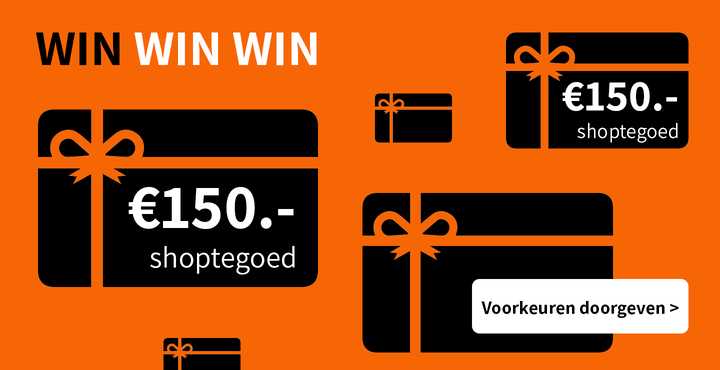 <b>Win €150,- shoptegoed<b>