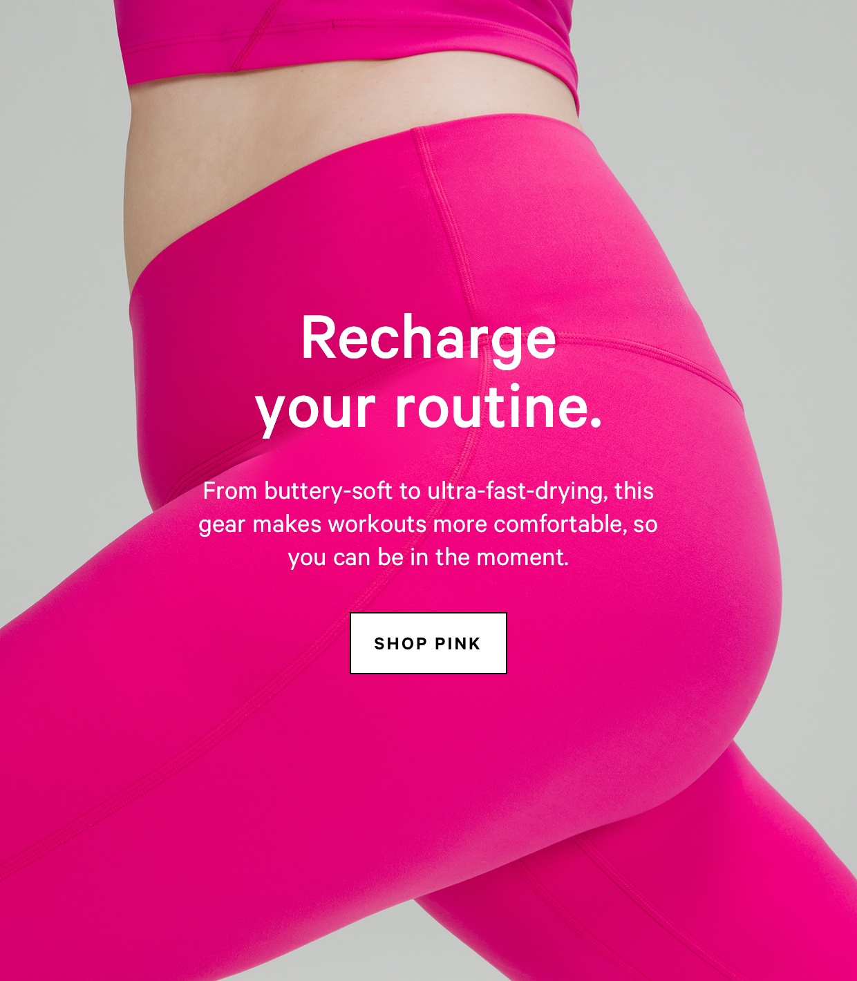 lululemon sonic pink leggings