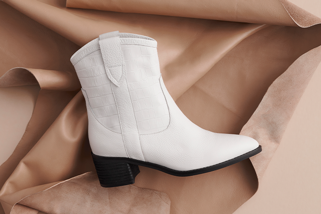 Wittner white outlet boots