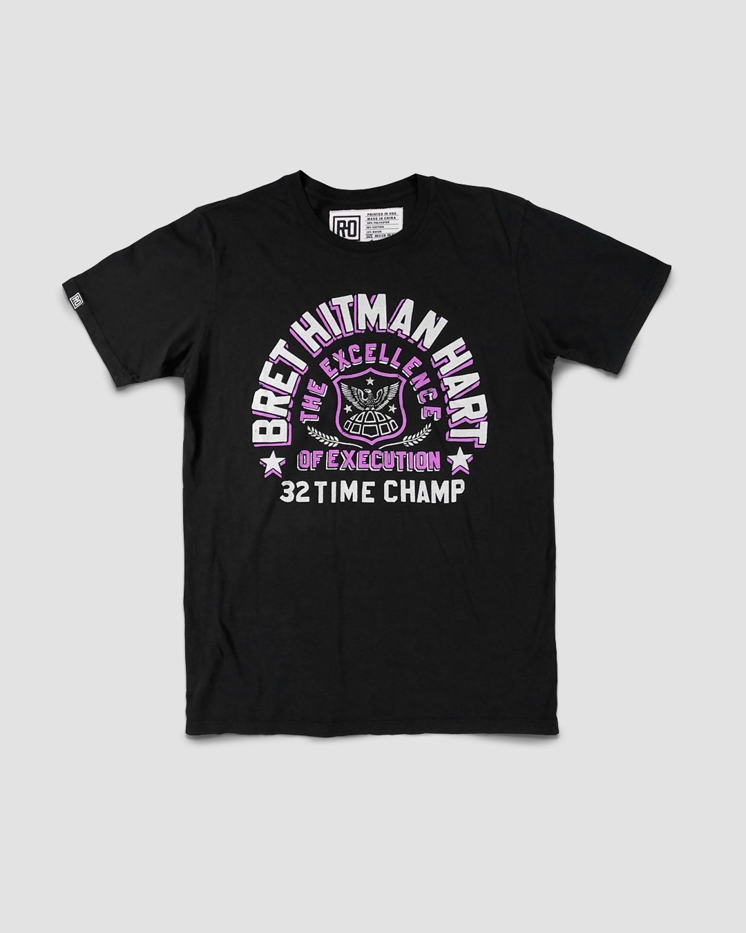 Bret Hart Pink Hoodie  Cm Punk Hitman 32 Time Champ Hoodie