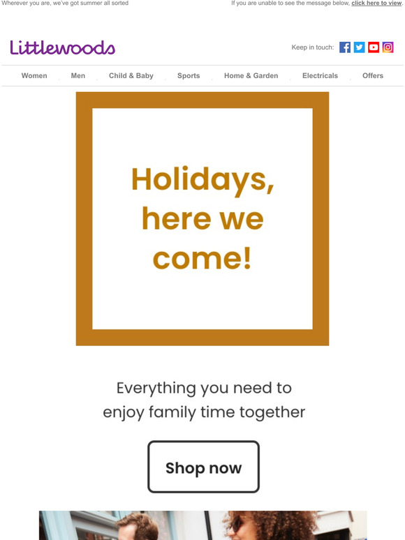-up to 50% off selected summer styles...