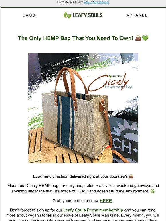 Are you a fan of stylish HEMP accessories?
