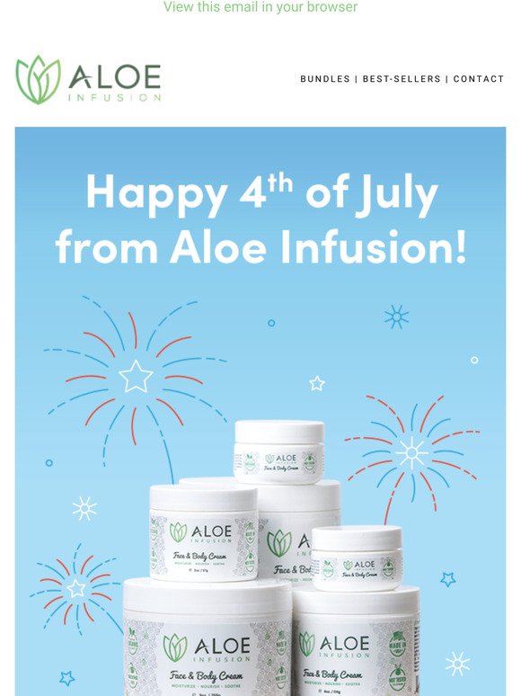  15% OFF for 4th of July! 