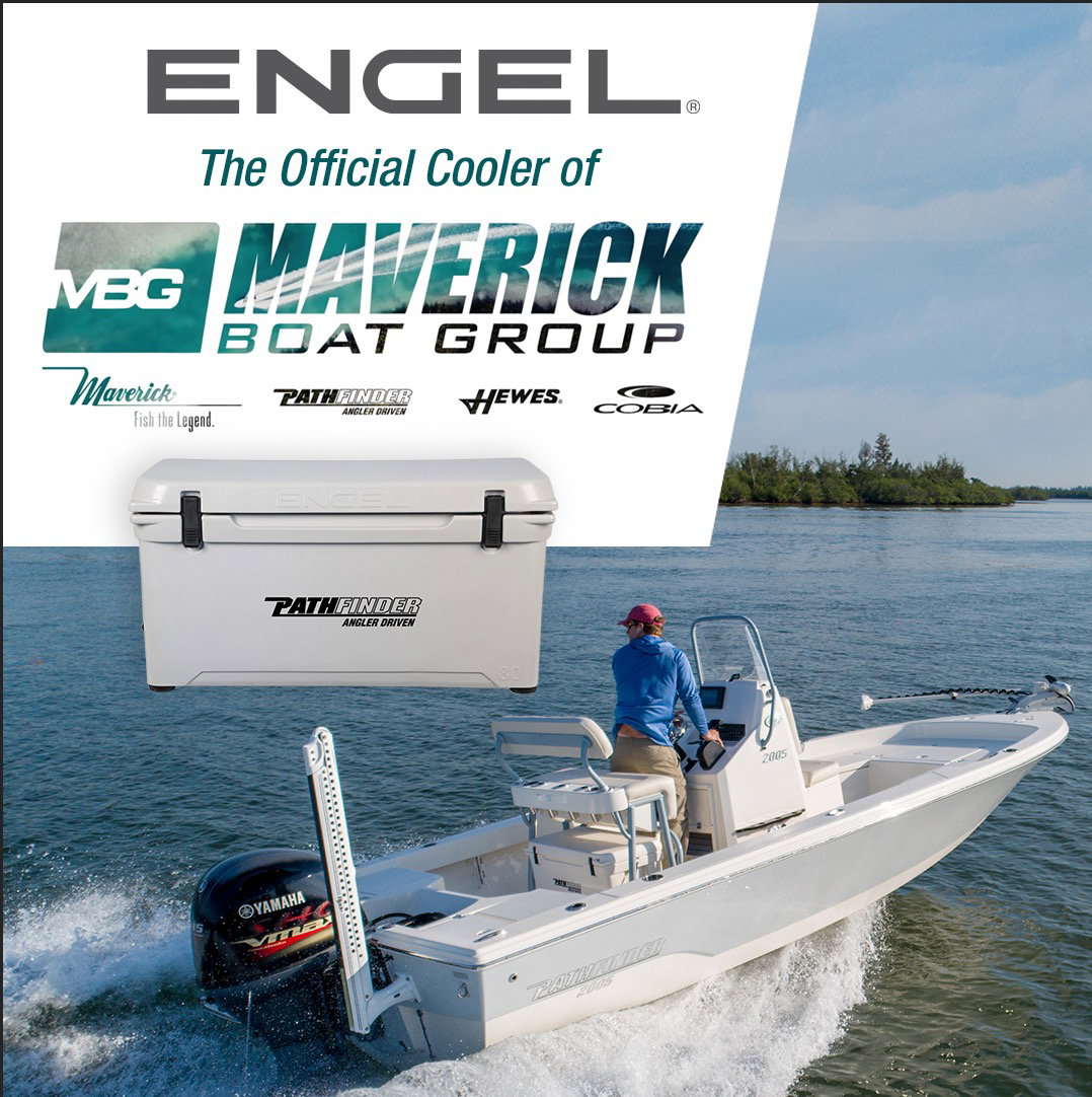 Engel Coolers: Engel Coolers, the official cooler of Maverick Boat