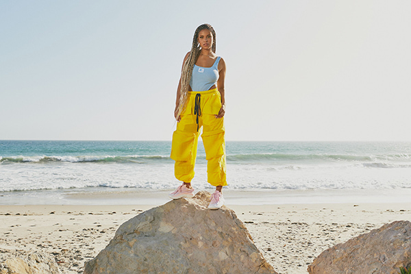 la cloud lace sneaker