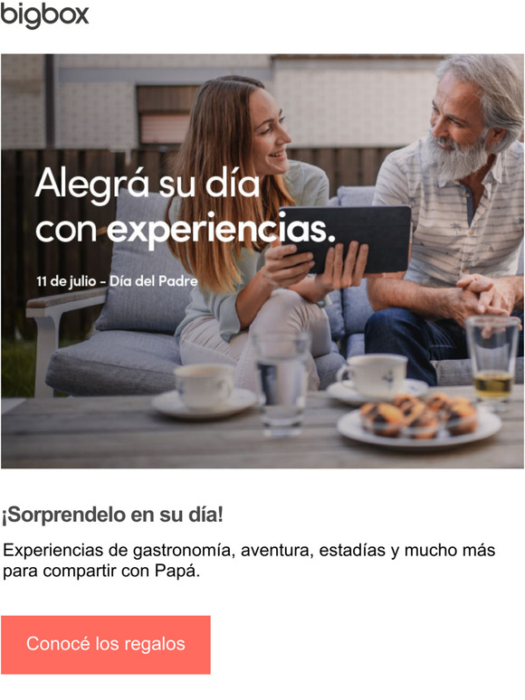 -Sorprend a Pap en su da con una experiencia de lujo