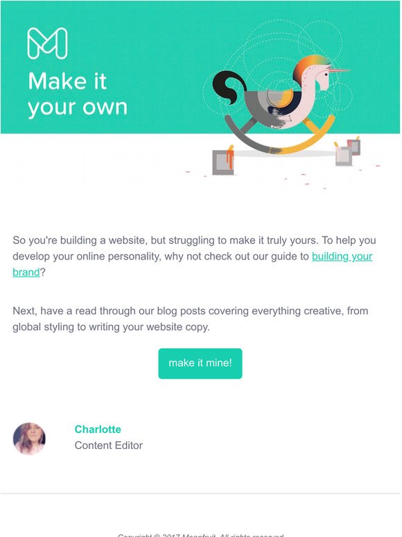 Make it your own 