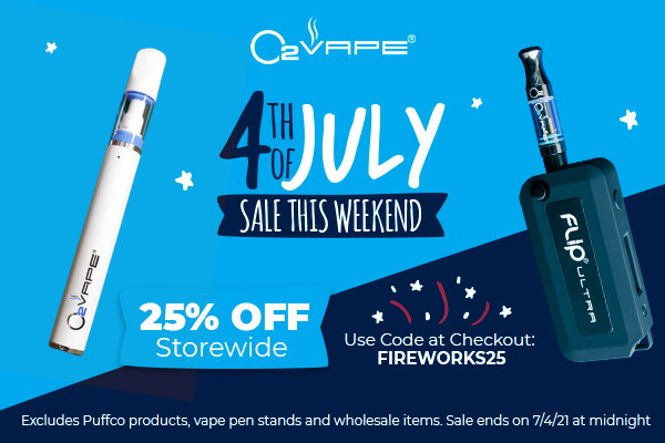 O2VAPE: Set Yourself Up For Summer With 25% Off Vapes Today