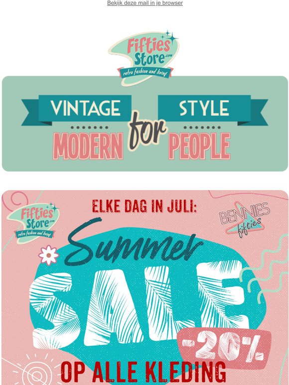 Summer Sale op Sale kleding!