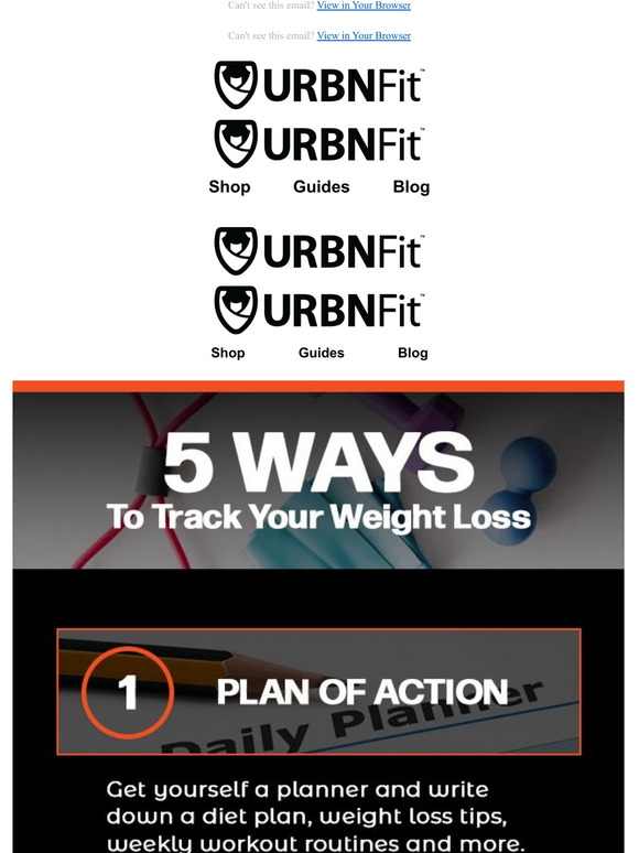 Track your weight loss progress in 5 easy steps!