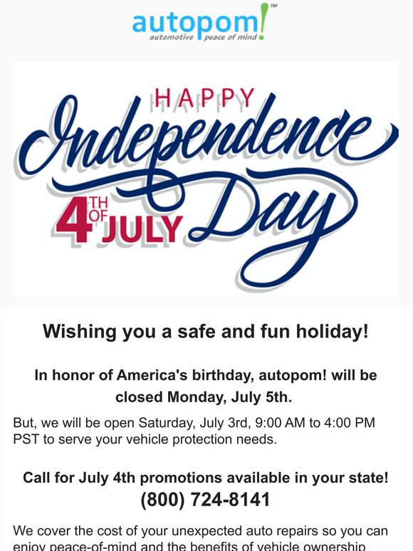 Happy Independence Day!